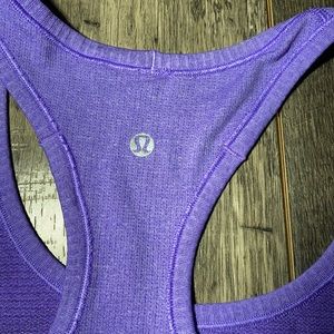 Lululemon Size 12 Purple Swiftly Tech Tank Top